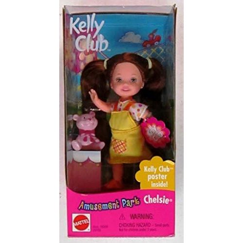 바비 Barbie Kelly AMUSEMENT PARK CHELSIE Doll w Bear (2000)