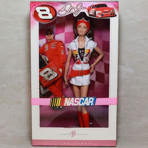 바비 Barbie Collector 2007 Pink Label - Pop Culture Collection - Dale Earnhardt, Jr. NASCAR