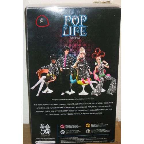 바비 Platinum Label Pop Life Ken Barbie Doll Only 999 Produced