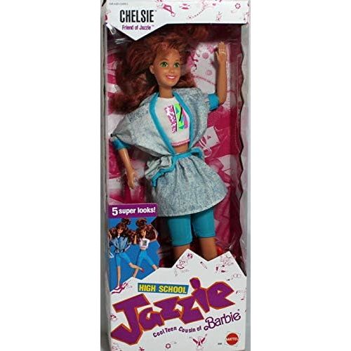 바비 Barbie High School Jazzie CHELSIE Doll (1988 Mattel Hawthorne)