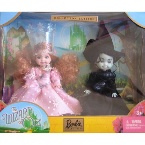 바비 Barbie KELLY Doll as Glinda and the Wicked Witch of the West Giftset - Wizard of Oz Collectibles (2003)