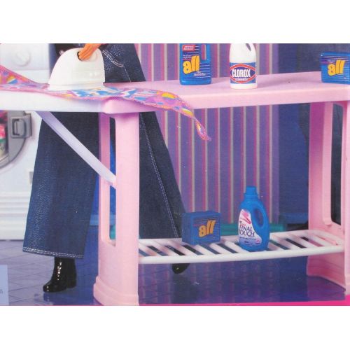 바비 Barbie So Much To Do Laundry Playset (1995 Arcotoys, Mattel)