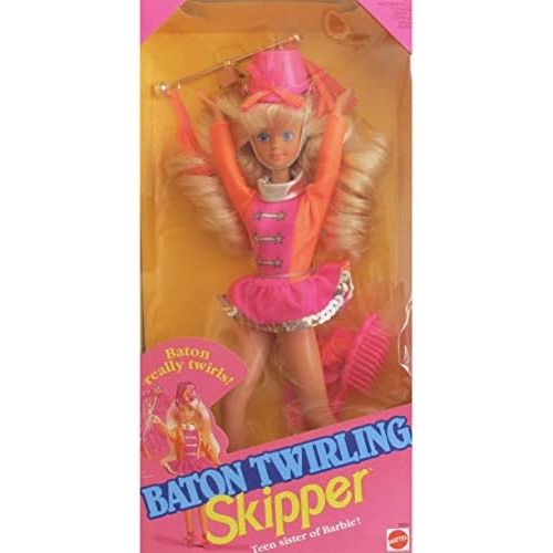 바비 Barbie Baton Twirling Skipper, BlondeBlue Eyed