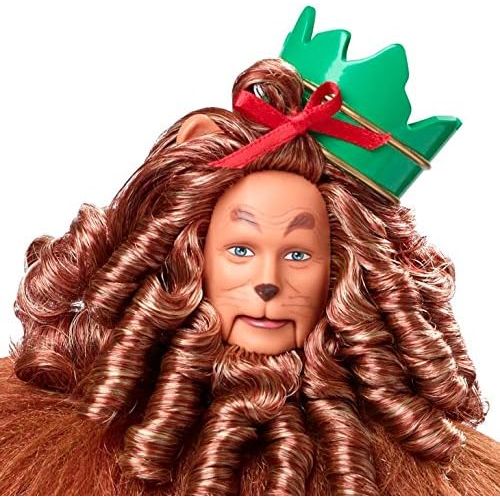 바비 Barbie Collector Wizard Of Oz Cowardly Lion Doll