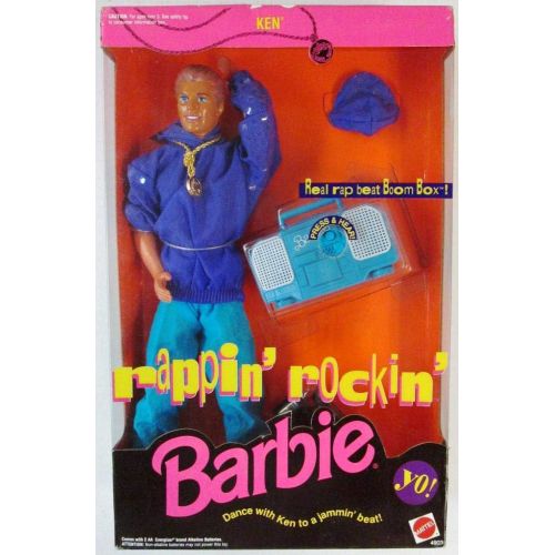 바비 Barbie Ken Rappin Rockin Ken with Boombox