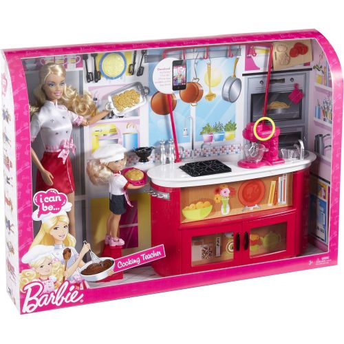 바비 Barbie I Can Be Cooking Teacher Doll Playset