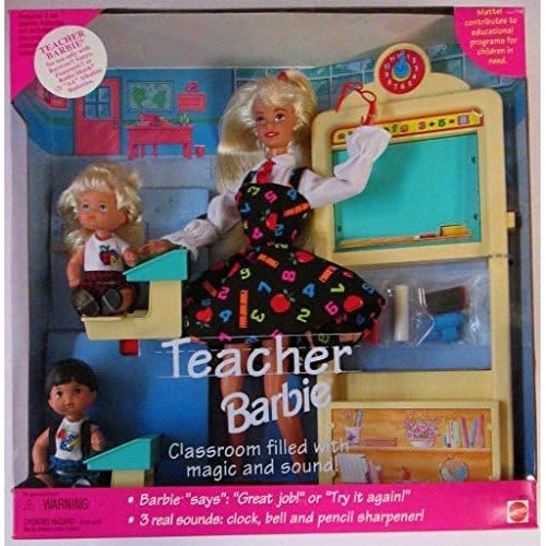 바비 Teacher Barbie Doll Set