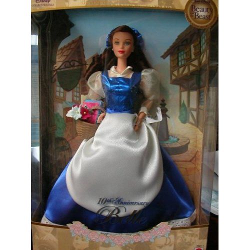 바비 Barbie 2002 Disney Beauty 10th Anniversary Belle