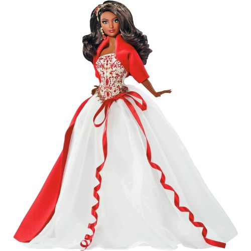 바비 Barbie Collector 2010 Holiday African-American Doll