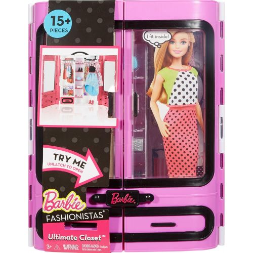 바비 Barbie Fashionistas Ultimate Closet, Purple