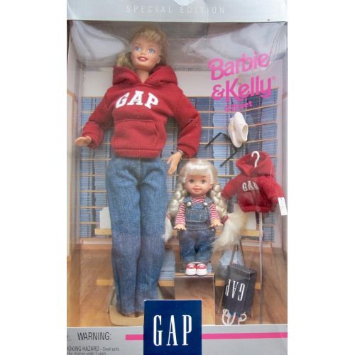 바비 Special Edition Barbie & Kelly Giftset GAP Barbie & Kelly GAP Giftset Special Edition 2 Dolls (1997)