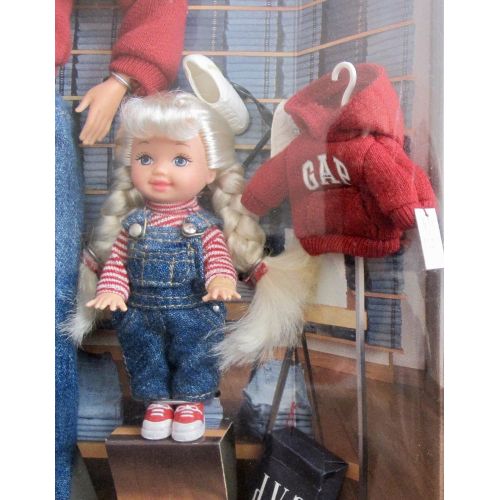 바비 Special Edition Barbie & Kelly Giftset GAP Barbie & Kelly GAP Giftset Special Edition 2 Dolls (1997)
