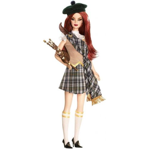 바비 Barbie Dolls Of The World Scotland