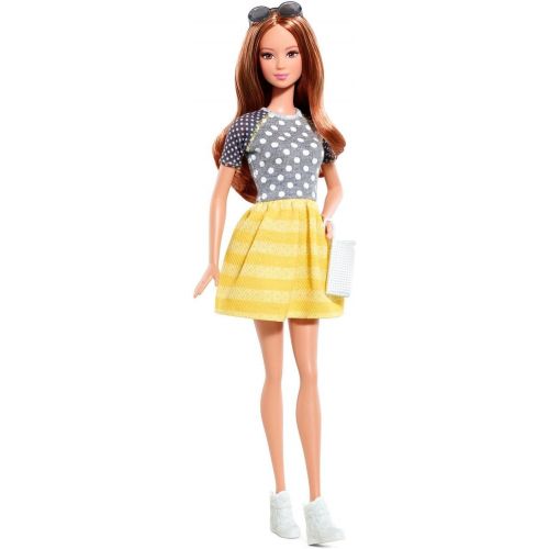 바비 Barbie Fashionistas Doll  Dots & Stripes