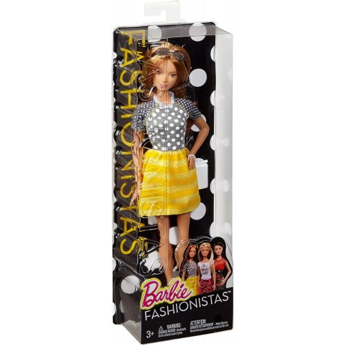 바비 Barbie Fashionistas Doll  Dots & Stripes