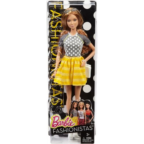 바비 Barbie Fashionistas Doll  Dots & Stripes