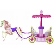 Barbie Princess Charm School Horse And Carriage