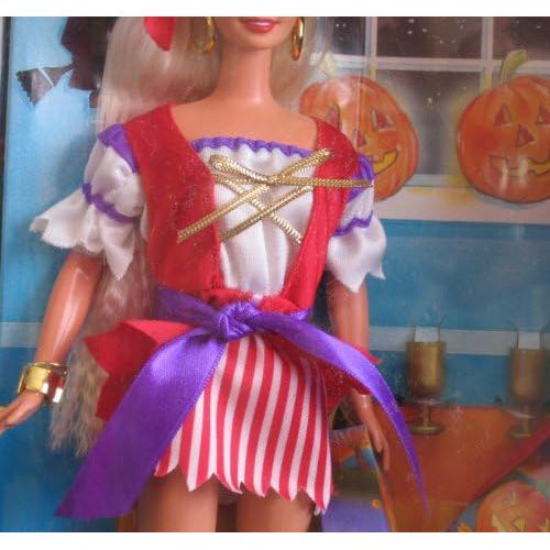 바비 HALLOWEEN PARTY BARBIE & KEN DOLLS Set TARGET Special Edition w Barbie Doll & Ken Doll Dressed as PIRATES (1998)