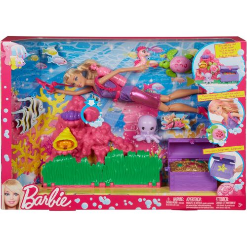 바비 Barbie I Can Be Ocean Treasure Explorer Doll Playset