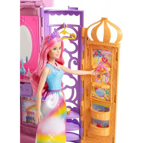 바비 Barbie Dreamtopia Rainbow Cove Doll and Castle Set