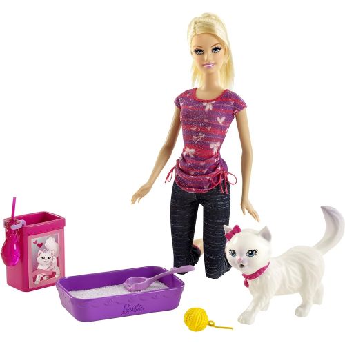 바비 Barbie Potty Training Blissa Barbie Fashion Doll and Pet Playset