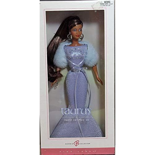 바비 Mattel Barbie Collector Zodiac Dolls - Taurus (April 21 - May 21) Ethnic
