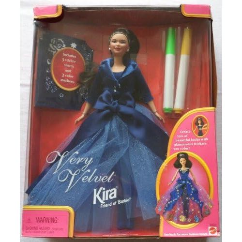 바비 Mattel VERY VELVET KIRA, FRIEND OF BARBIE - 1998