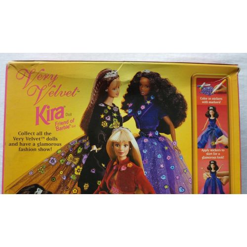 바비 Mattel VERY VELVET KIRA, FRIEND OF BARBIE - 1998