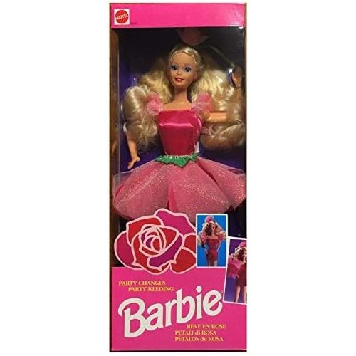 바비 Party Changes Barbie Reve En Rose 1992 #2545