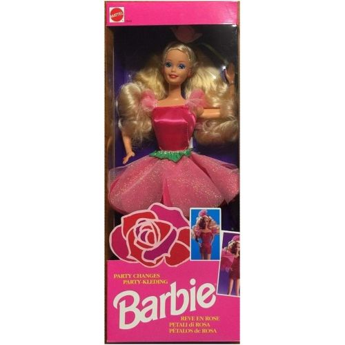 바비 Party Changes Barbie Reve En Rose 1992 #2545