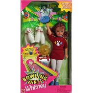 Barbie Bowling Party WHITNEY with Bowling Pins, Ball, Bag and More #22015 (1998)