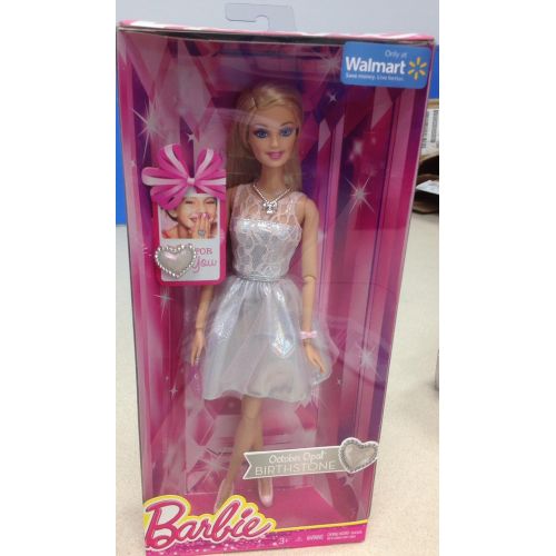 바비 Mattel Birthstone Barbie Doll October Opal