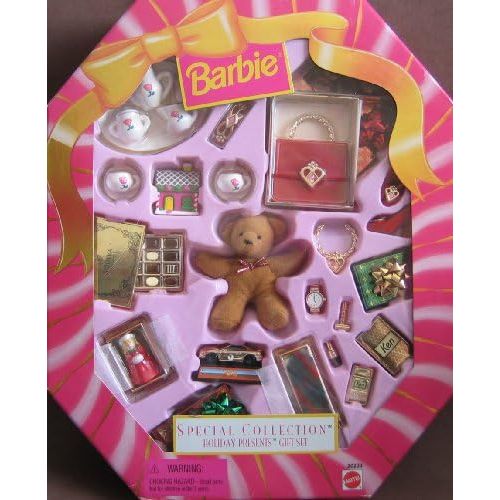 바비 Barbie Holiday Presents Gift Set Special Collection (1998)