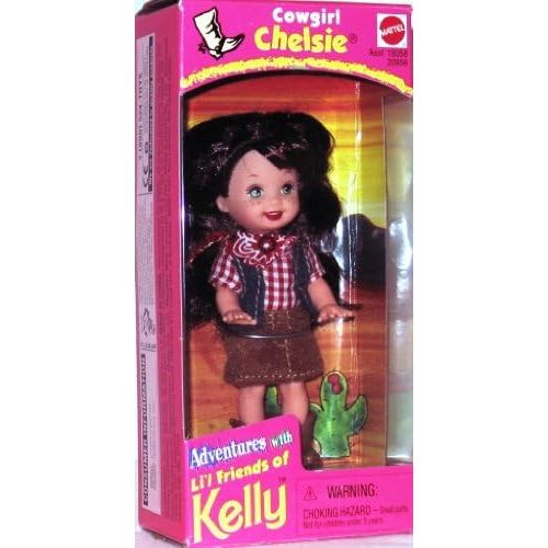 바비 Barbie Kelly Cowgirl Chelsie doll