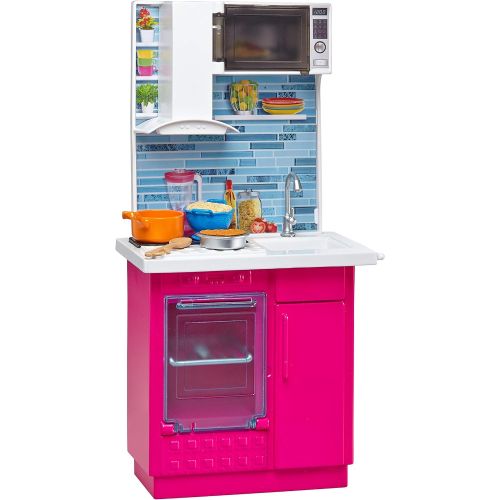 바비 Barbie Kitchen and Doll