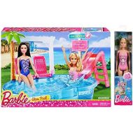 Barbie Glam Pool Playset with Bonus Beach Barbie Doll!