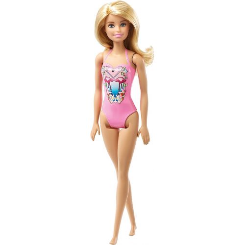 바비 Barbie Glam Pool Playset with Bonus Beach Barbie Doll!