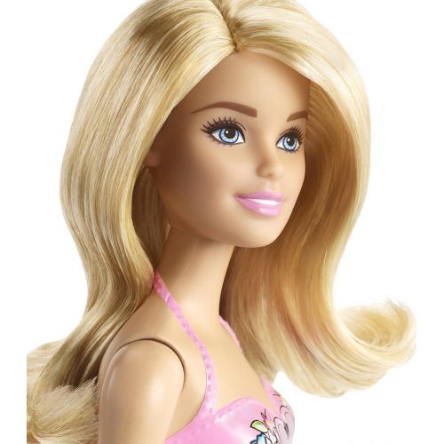 바비 Barbie Glam Pool Playset with Bonus Beach Barbie Doll!