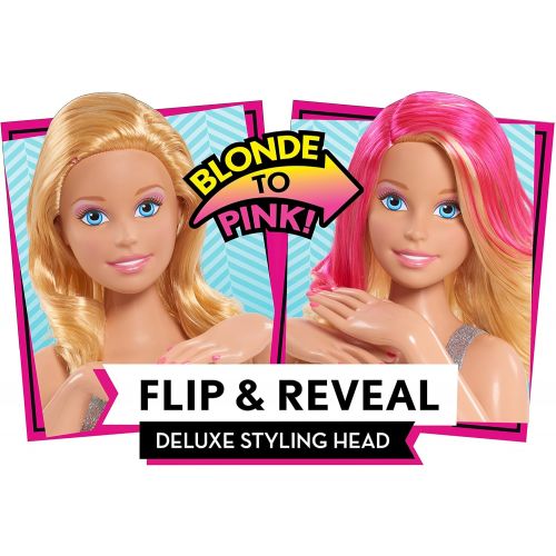 바비 Barbie Deluxe Styling Head-Blonde