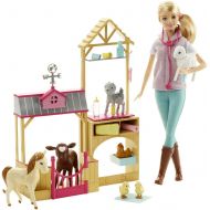 /Barbie Careers Farm Vet Doll & Playset