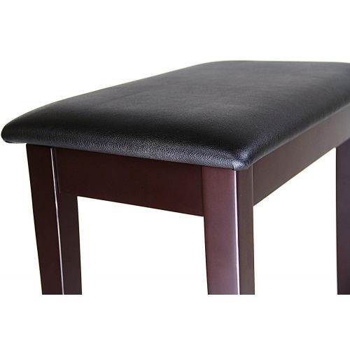  Barcelona Flip-Top Piano Bench - Rosewood with Matte Finish