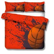 ZI TENG Barcelona Duvet Cover Set Football Fans Bedding Set Bedding Set 3PC Boys and Teenagers Bed Set1Duvet Cover,2Pillowcases,Twin Full Queen King Size