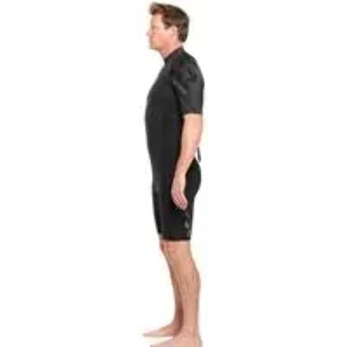  BARE 2MM Revel Men's Shorty Wetsuit | Combines Comfort and Flexibility | Made from a Blend of Neoprene and Laminate | Designed for All Watersports Including Scuba Diving and Snorkeling