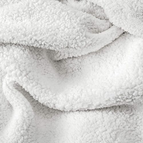  [아마존 핫딜] [아마존핫딜]Bare Home Sherpa Fleece Blanket - Full/Queen - Fluffy & Soft Plush Bed Blanket - Hypoallergenic - Reversible - Lightweight (Full/Queen, Dark Blue)