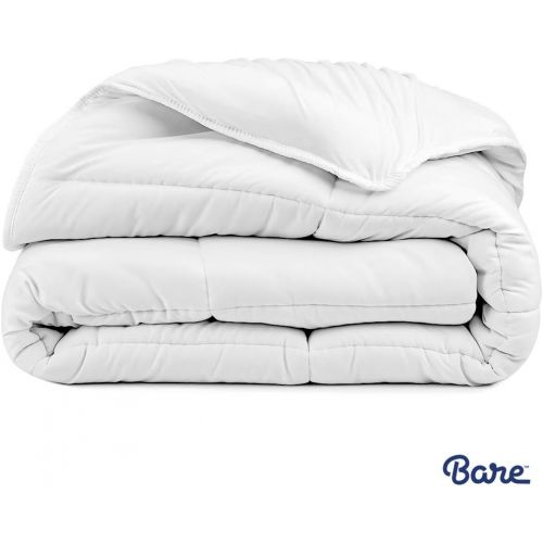  [아마존 핫딜] Bare Home Pillow-Top Full Mattress Pad - Premium Goose Down Alternative - Overfilled Microplush Reversible Top - Super-Soft Hypoallergenic Mattress Topper (Full)