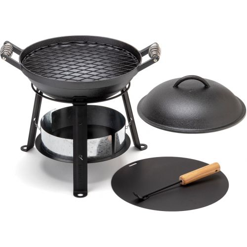  Barebones All-In-One Cast Iron Grill CKW-312 with Free S&H CampSaver