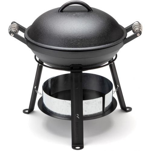  Barebones All-In-One Cast Iron Grill CKW-312 with Free S&H CampSaver