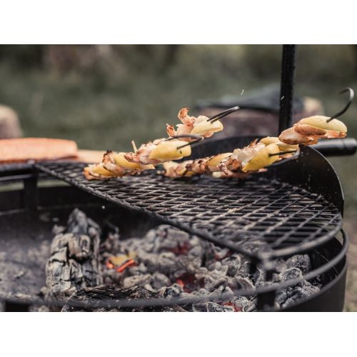  Barebones Cowboy Grill Steel Skewers CKW-461 CampSaver