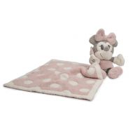 Barefoot Dreams CozyChic Vintage Minnie Mouse Blanket Buddie, Dusty Rose
