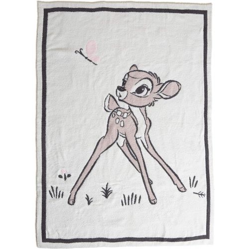  Barefoot Dreams CozyChic Disney Bambi Blanket, Throw Blanket, Lily 45” x 60”